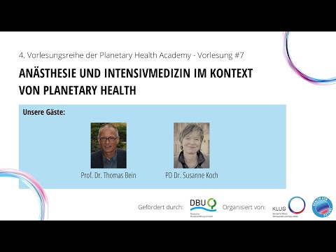 4. PHA #7 Anästhesie und Intensivmedizin im Kontext von Planetary Health