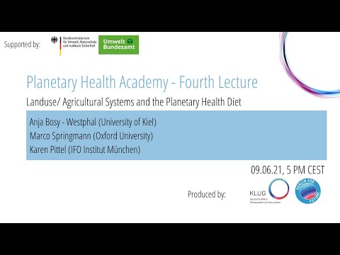 Lecture #4 - Landuse/Agricultural Systems and the Planetary Health Diet