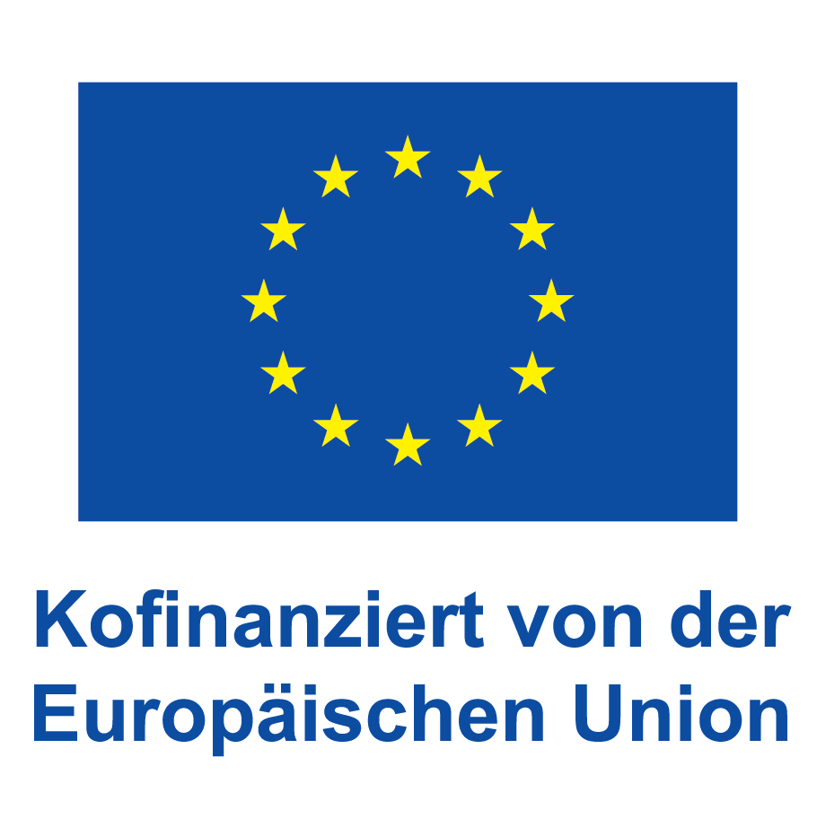 Logo EU: Konfinanziert von der Europäische Union