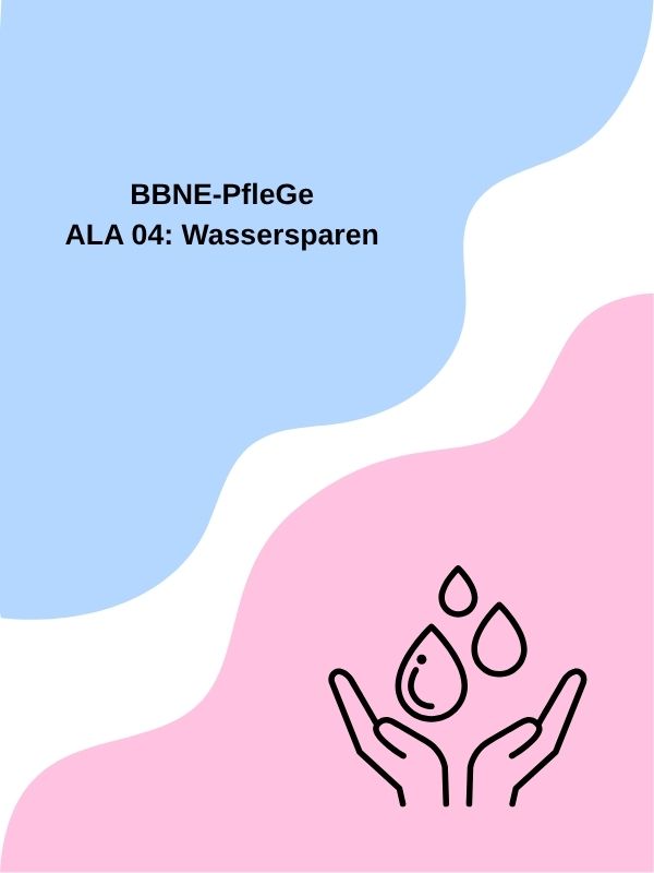 ALA 04: Wassersparen