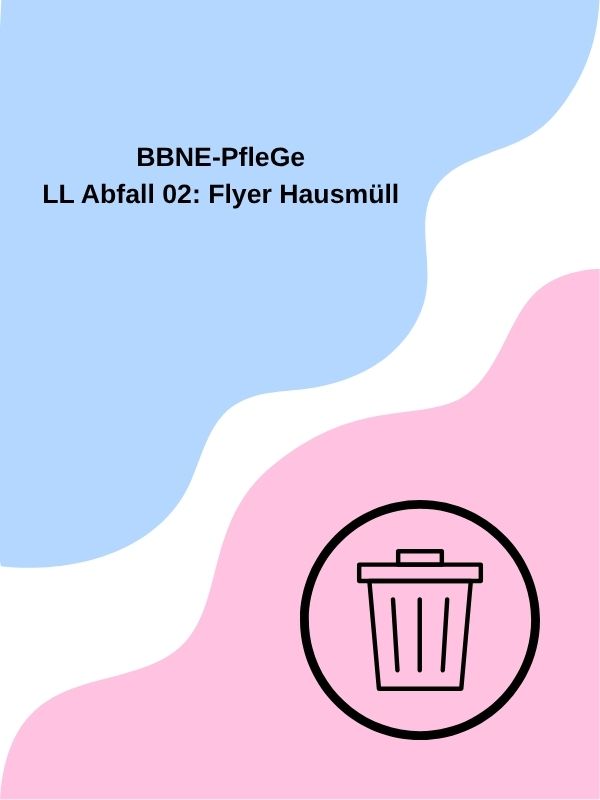 LL Abfall 02: Flyer Hausmüll