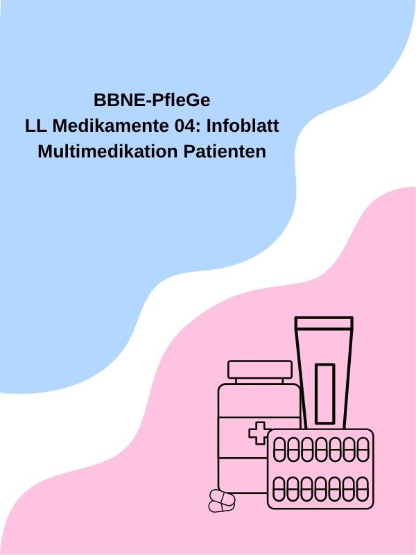 LL Medikamente 04: Infoblatt Multimedikation Patienten