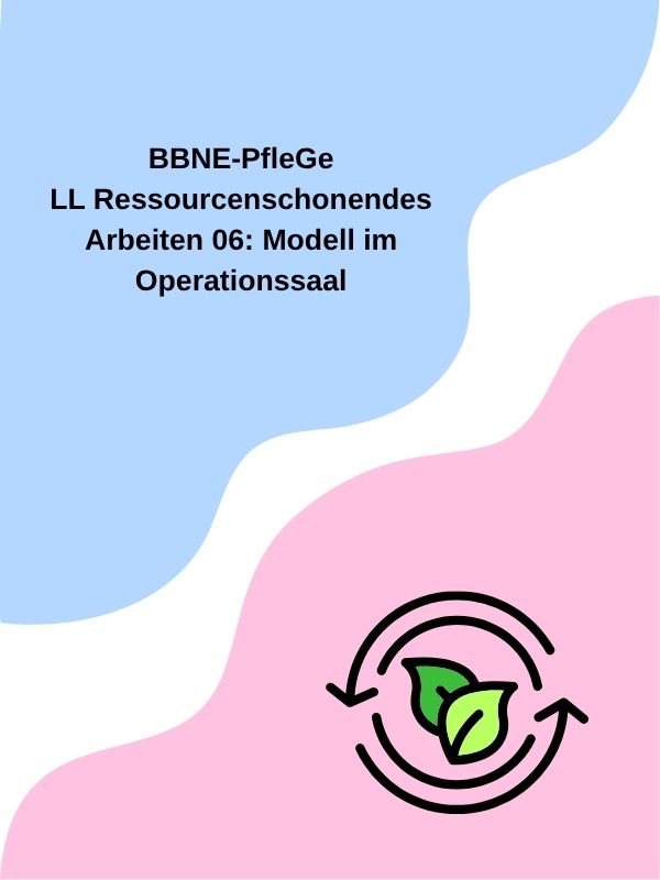 LL Ressourcenschonendes Arbeiten 06: Modell im Operationssaal