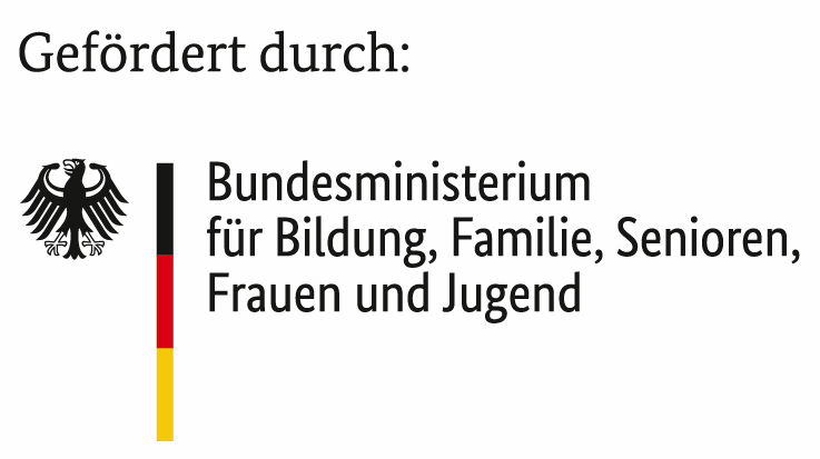 Logo: Bundesministerium für Bildung, Familie, Senioren, Frauen und Jugend.
