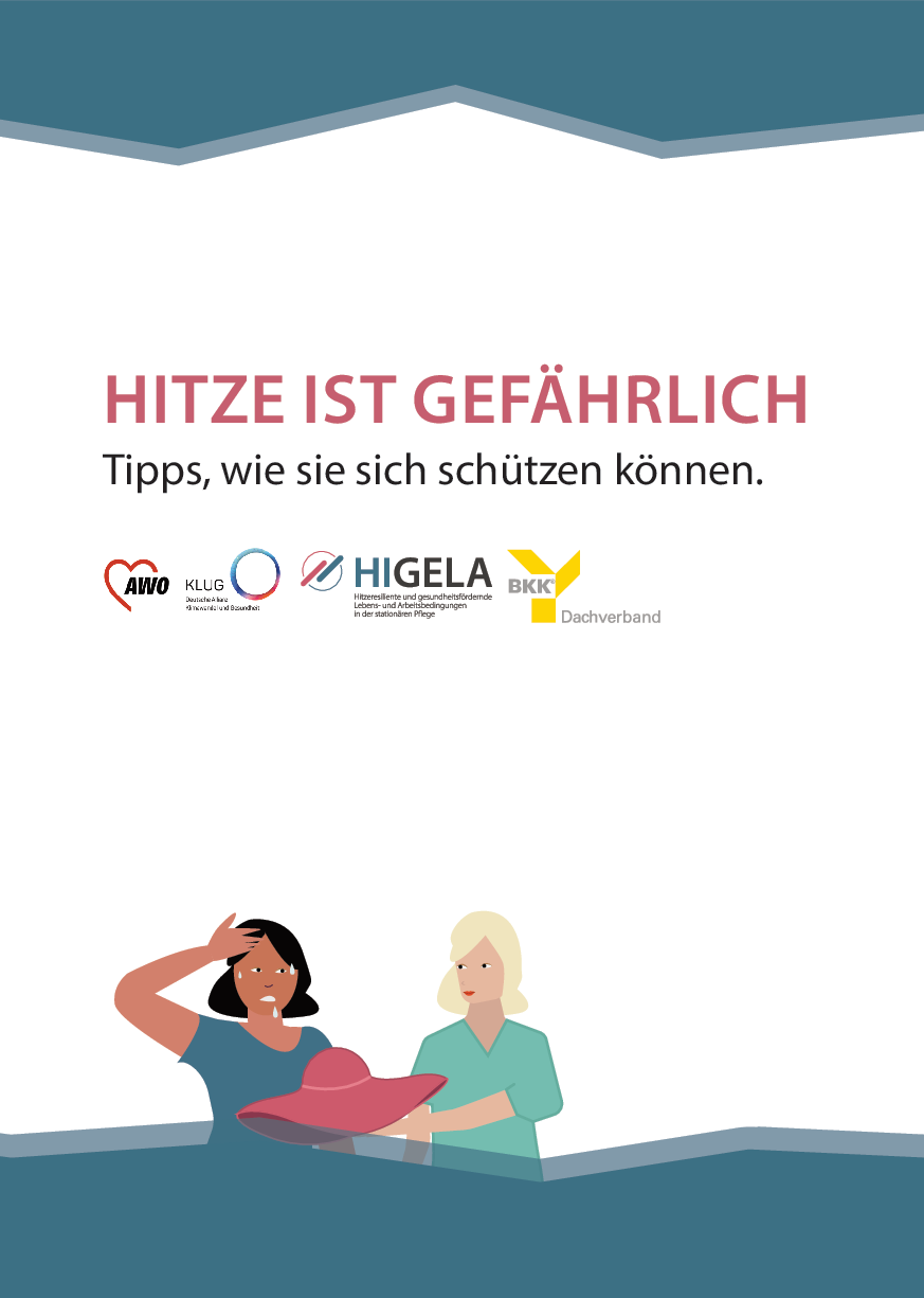 Broschüre für Bewohnende