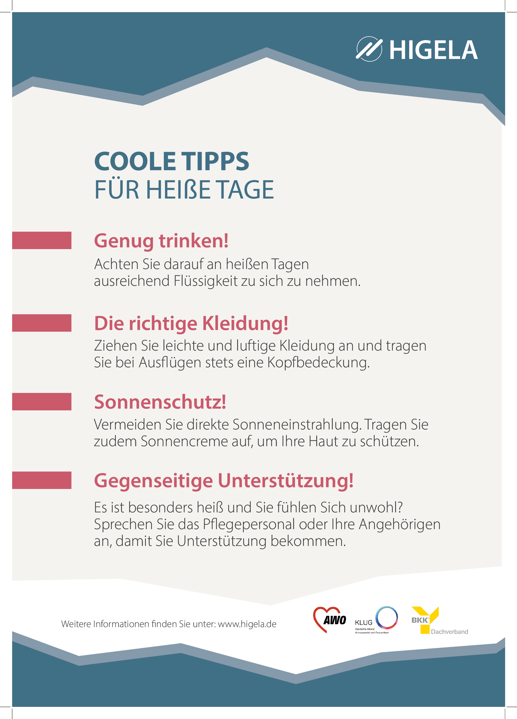 Poster für Bewohnende